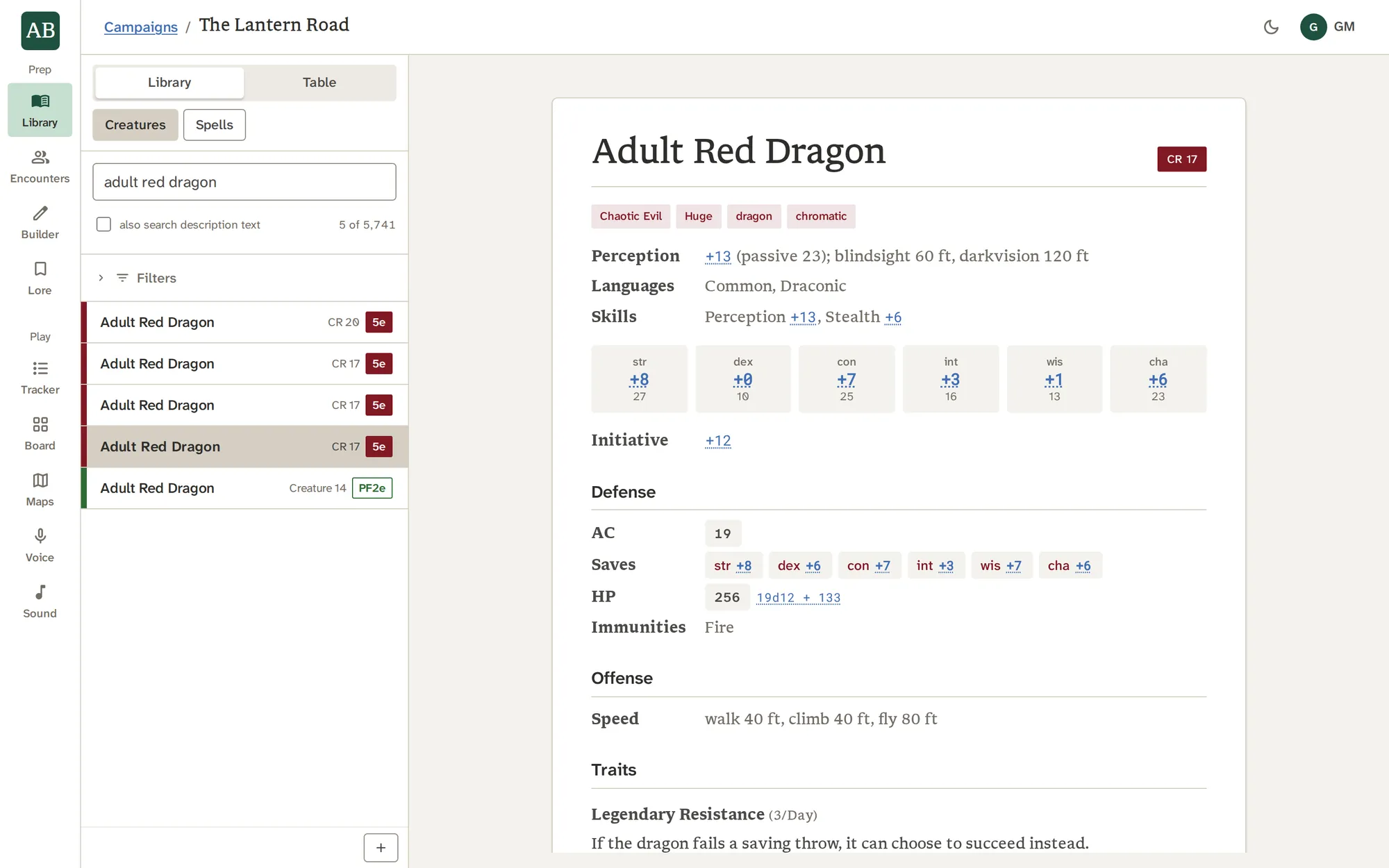 Library, a screenshot